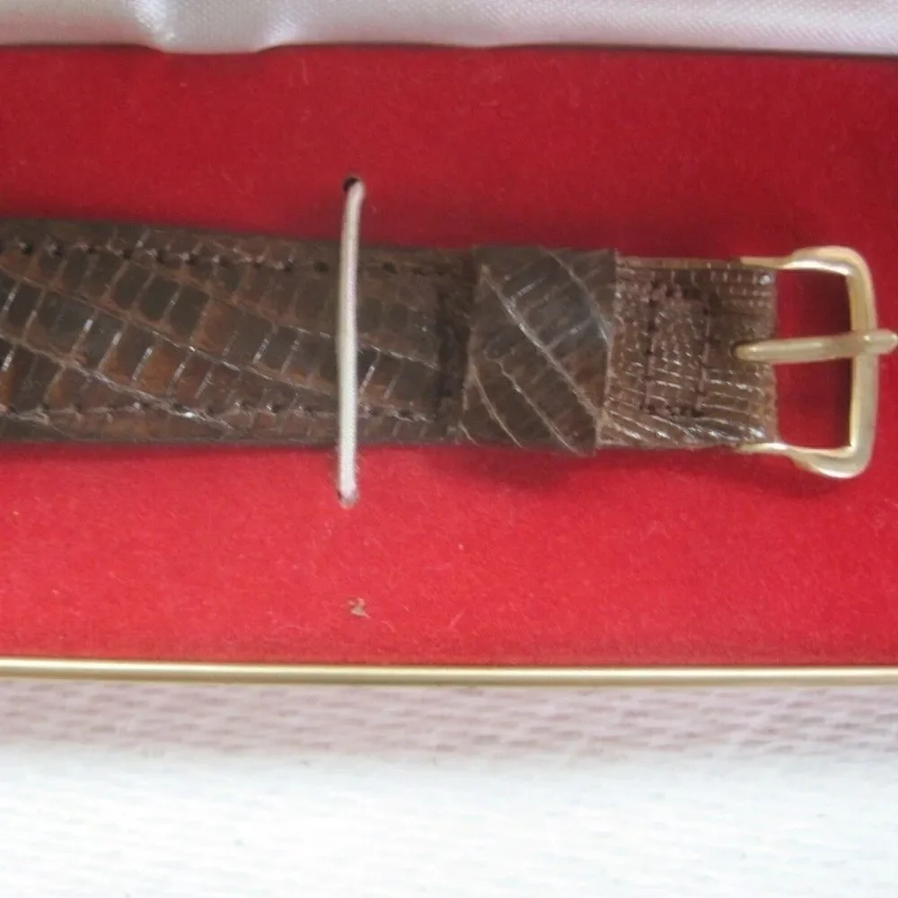 ELECTRONICALLY TIMED Watch Band Strap Switzerland